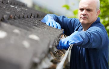 cleaning and inspecting Llanfwrog roofs