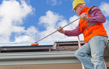 Llanfwrog soft wash roof cleaning